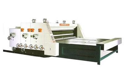 Impresora-cortadora flexográfica de carón corrugado-Máquina formadora de caja de papel